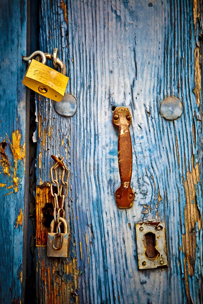 Cerradura y candados.Foto: Juan Antonio Capó Alonso. Todos los derechos reservados