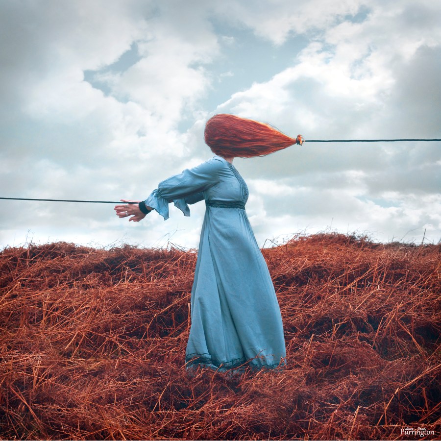 Surreal Self Portrait.“Wheresoever you go, go with all your heart.” ― Confucius. Foto: Lucy Jane Purrington.Todos los derechos reservados
