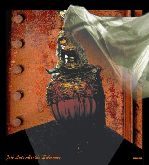 José Alcalde, Ensoñación, gráfica digital, 2016