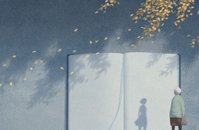 Fall. Illustration: Jungho Lee. All rights reserved.